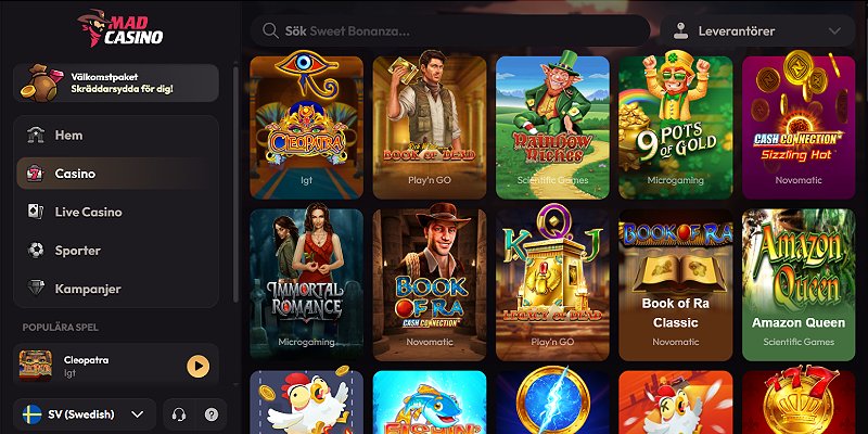 MadCasino Sweden