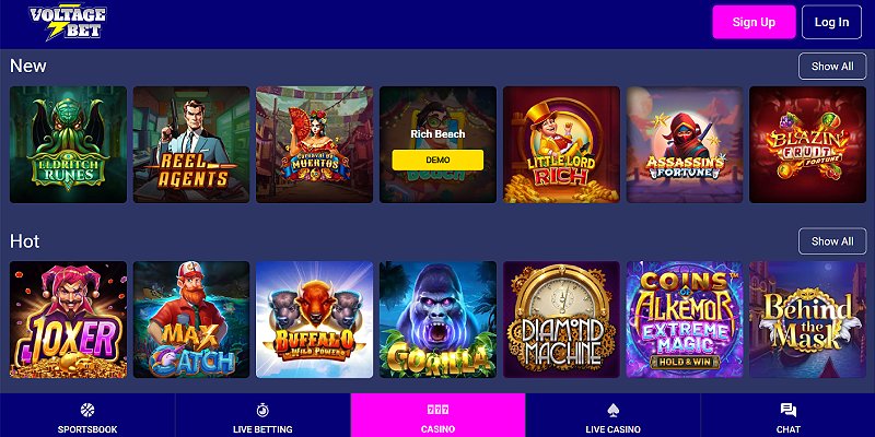 VoltageBet Casino